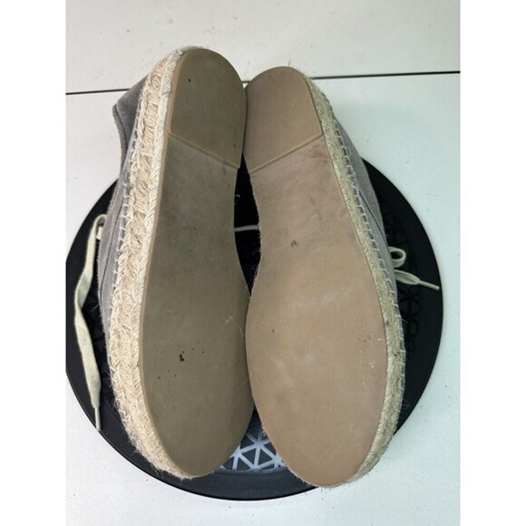 Steven by Steve Madden Tobias Espadrille Sneakers Gray Size 9B - Picture 8 of 9